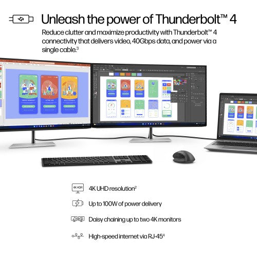 8Y2K9AA#ABU | HP Series 7 Pro 31.5 inch 4K Thunderbolt 4 Monitor - 732pk