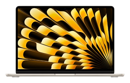 MW103B/A | Apple MacBook Air 13-inch : M4 chip with 10-core CPU and 10-core GPU, 16GB, 512GB SSD - Starlight