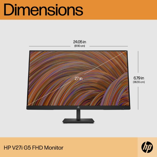 65P64AA#ABU | HP V27i G5 FHD Monitor