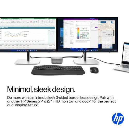 B28F5E9#ABU | HP Series 5 Pro 27 inch FHD Monitor - 527pf