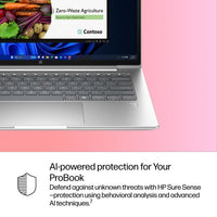 HP ProBook 4 G1i AI Wolf Pro Security Edition Intel Core Ultra 7 255H Laptop 35.6 cm (14") WUXGA 32 GB DDR5-SDRAM 1 TB SSD Wi-Fi 7 (802.11be) Windows 11 Pro AI PC Silver