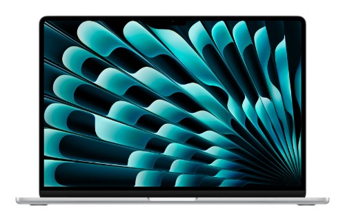 MC6J4B/A | Apple MacBook Air Apple M M4 Laptop 38.9 cm (15.3") 24 GB 512 GB SSD Wi-Fi 6E (802.11ax) macOS Sequoia Silver