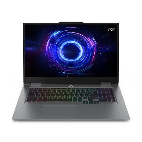83JH0007UK | Lenovo LOQ 17IRX10 Intel® Core™ i7 i7-14700HX Laptop 43.9 cm (17.3") Full HD 24 GB DDR5-SDRAM 1 TB SSD NVIDIA GeForce RTX 5070 Wi-Fi 6 (802.11ax) Windows 11 Home English Grey
