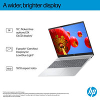 HP OmniBook 5 LaptopAI 16-af1002na Intel Core Ultra 5 225U Laptop 40.6 cm (16") 2K 16 GB LPDDR5x-SDRAM 512 GB SSD Wi-Fi 6 (802.11ax) Windows 11 Home AI PC Silver
