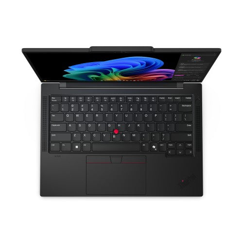 21N10026UK | Lenovo ThinkPad T14s Gen 6 (Snapdragon) Copilot+ PC X1P-42-100 Laptop 35.6 cm (14") WUXGA 16 GB LPDDR5x-SDRAM 512 GB SSD Wi-Fi 7 (802.11be) Windows 11 Pro UK English Black