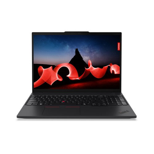 21MN00EEUK | Lenovo ThinkPad T16 Gen 3 Intel Core Ultra 5 125U Laptop 40.6 cm (16") Touchscreen WUXGA 16 GB DDR5-SDRAM 512 GB SSD Wi-Fi 6E (802.11ax) Windows 11 Pro English Black