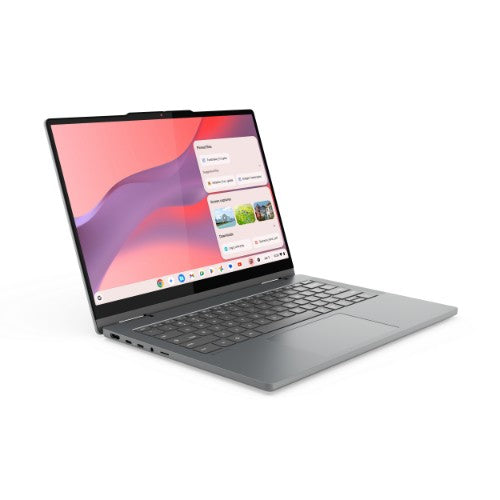 83LL0002UK | Lenovo Chrome 2in1 14IRU10 Intel Core 5 120U Chromebook 35.6 cm (14") Touchscreen WUXGA 8 GB LPDDR5-SDRAM 128 GB UFS Wi-Fi 6E (802.11ax) ChromeOS English Grey