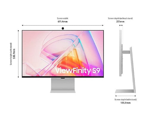 LS27C902PAUXXU | Samsung LS27C902PAU computer monitor 68.6 cm (27") 5120 x 2880 pixels 5K Ultra HD LED Silver