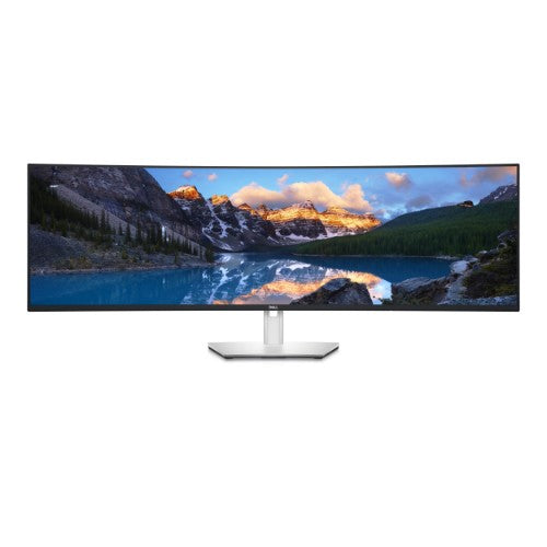 DELL-U4924DW | DELL UltraSharp U4924DW computer monitor 124.5 cm (49") 5120 x 1440 pixels 5K Ultra HD LCD Black, Silver