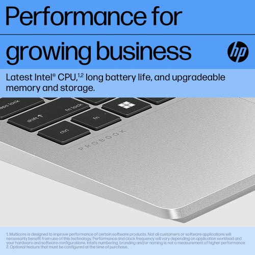 8A5W0EA#ABU | HP ProBook 440 G10 Intel® Core™ i5 i5-1335U Laptop 35.6 cm (14") Full HD 16 GB DDR4-SDRAM 512 GB SSD Wi-Fi 6E (802.11ax) Windows 11 Pro Silver