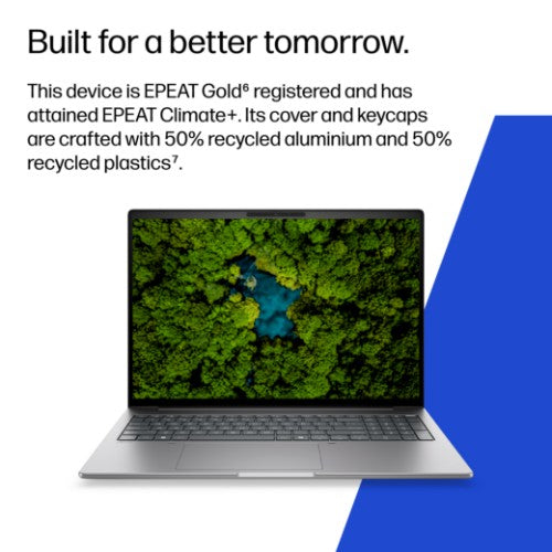 DM5U8ET#ABU | HP ZBook 8 G2i 16 inch Mobile Workstation PC - Data Science Copilot+ PC Intel Core Ultra 7 356H 40.6 cm (16") WUXGA 16 GB DDR5-SDRAM 512 GB SSD Wi-Fi 7 (802.11be) Windows 11 Pro AI Workstation, AI PC Silver