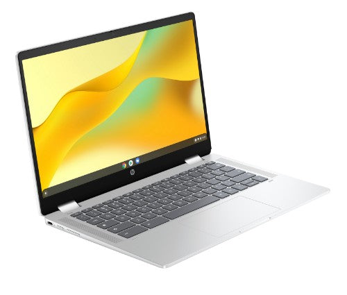 A2SA6EA#ABU | HP Chromebook x360 14b-cd0002na Intel® N N100 35.6 cm (14") Touchscreen HD 4 GB LPDDR5-SDRAM 128 GB eUFS Wi-Fi 6 (802.11ax) ChromeOS Silver