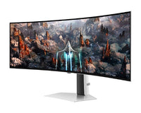 Samsung LS49CG934SU computer monitor 124.5 cm (49") 5120 x 1440 pixels Dual QHD OLED Silver