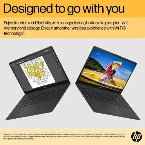 926L4EA#ABU | HP 15-fc0038na AMD Ryzen™ 3 7320U Laptop 39.6 cm (15.6") Full HD 8 GB LPDDR5-SDRAM 256 GB SSD Wi-Fi 6 (802.11ax) Windows 11 Home Black