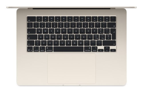 Apple MacBook Air Apple M M4 Laptop 38.9 cm (15.3") 24 GB 512 GB SSD Wi-Fi 6E (802.11ax) macOS Sequoia Beige