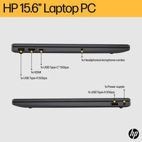 HP 15-fc0007sa AMD Ryzen™ 7 7730U Laptop 39.6 cm (15.6") Full HD 16 GB DDR4-SDRAM 512 GB SSD Wi-Fi 6 (802.11ax) Windows 11 Home Black