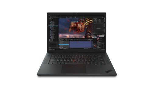 21FWS17J00 | Lenovo ThinkPad P1 Gen 6 Intel® Core™ i7 i7-13800H Mobile workstation 40.6 cm (16") Touchscreen WQUXGA 32 GB DDR5-SDRAM 1 TB SSD NVIDIA GeForce RTX 4060 Wi-Fi 6E (802.11ax) Windows 11 Pro UK English Black