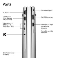 HP EliteBook 6 G2a 14 inch Notebook AI PC AMD Ryzen™ 7 PRO PRO 250 Laptop 35.6 cm (14") WUXGA 32 GB LPDDR5x-SDRAM 512 GB SSD Wi-Fi 6E (802.11ax) Windows 11 Pro Silver