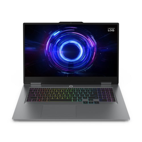 83JH0008UK | Lenovo LOQ 17IRX10 Intel® Core™ i7 i7-13650HX Laptop 43.9 cm (17.3") Full HD 24 GB DDR5-SDRAM 1 TB SSD NVIDIA® GeForce RTX™ 5050 Wi-Fi 6 (802.11ax) Windows 11 Home English Grey
