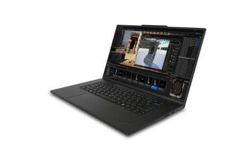 21KV0023UK | Lenovo ThinkPad P1 Gen 7 Intel Core Ultra 7 165H Mobile workstation 40.6 cm (16") WQXGA 32 GB LPDDR5x-SDRAM 1 TB SSD NVIDIA GeForce RTX 4070 Wi-Fi 7 (802.11be) Windows 11 Pro UK English Black