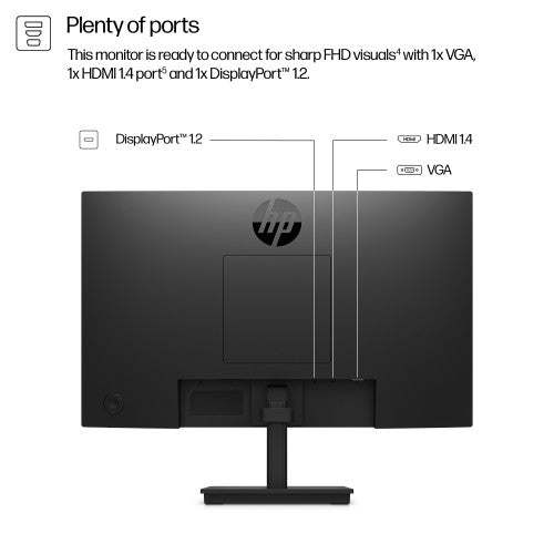 9U5B0UT#ABU | HP Series 3 Pro 21.5 inch FHD Monitor - 322pf