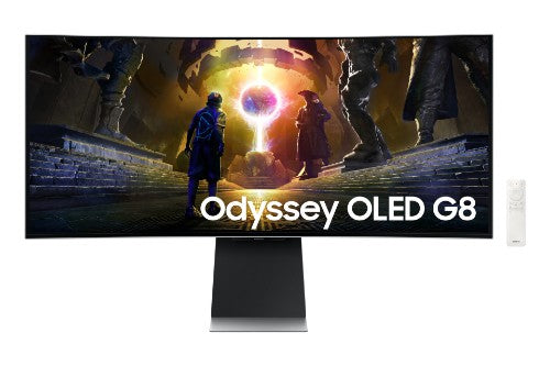 LS34DG850SUXXU | Samsung 34" Odyssey OLED G8 G85SD Ultra UWQHD 175Hz Gaming Monitor