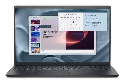 NR59P | DELL Pro 15 Essential PV15250 Intel® Core™ i7 i7-1355U Laptop 39.6 cm (15.6") Full HD 16 GB DDR5-SDRAM 512 GB SSD Wi-Fi 6 (802.11ax) Windows 11 Pro UK English Black