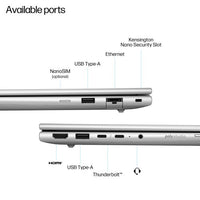 HP EliteBook 6 G1i 16 inch Notebook AI PC Wolf Pro Security Edition Intel Core Ultra 7 255U Laptop 40.6 cm (16") WUXGA 24 GB DDR5-SDRAM 1 TB SSD Wi-Fi 7 (802.11be) Windows 11 Pro Silver