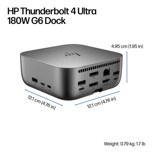 9X481UT#ABU | HP Thunderbolt 4 Ultra 180W G6 Dock