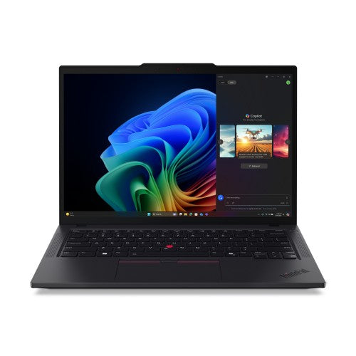 21QJ001TUK | Lenovo ThinkPad T14 Gen 6 (AMD) Copilot+ PC AMD Ryzen AI 5 PRO 340 Laptop 35.6 cm (14") WUXGA 16 GB DDR5-SDRAM 512 GB SSD Wi-Fi 7 (802.11be) Windows 11 Pro English Black