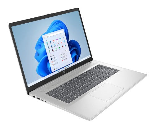 BM2X7EA#ABU | HP Laptop 17-cn3007na Intel® N i3-N305 43.9 cm (17.3") Full HD 8 GB DDR4-SDRAM 512 GB SSD Wi-Fi 6 (802.11ax) Windows 11 Home Silver