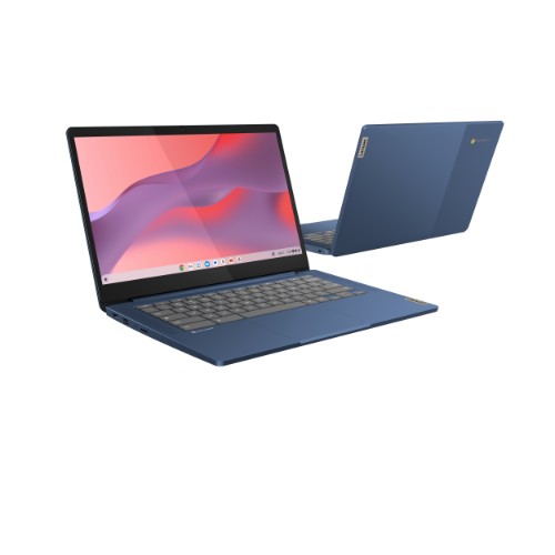82XJ001AUK | Lenovo IdeaPad IP Slim 3 Chrome 14M868 MediaTek Kompanio 520 Chromebook 35.6 cm (14") Full HD 4 GB LPDDR4x-SDRAM 64 GB eMMC Wi-Fi 6 (802.11ax) ChromeOS UK English Blue