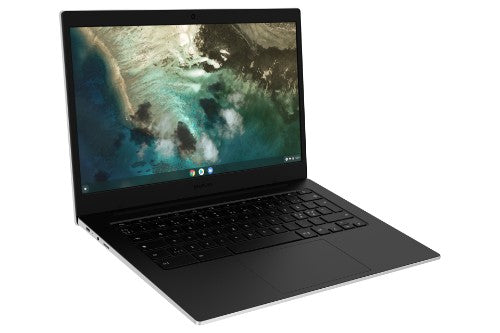 XE340XDA-KA2UK | Samsung Chromebook Galaxy Go Intel Celeron N4500 4GB RAM 64GB eMMC 14" ChromeOS Silver