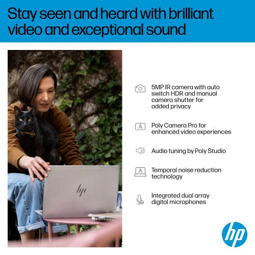 D77KXEA#ABU | HP OmniBook 7 Laptop 16-az0000nax Intel Core 5 210H 40.6 cm (16") 2K 24 GB DDR5-SDRAM 1 TB SSD Wi-Fi 6E (802.11ax) Windows 11 Home Silver