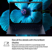 HP EliteBook X Flip G1i Next Gen AI PC Wolf Pro Security Edition Copilot+ PC Intel Core Ultra 7 258V Hybrid (2-in-1) 35.6 cm (14") Touchscreen WUXGA 32 GB LPDDR5x-SDRAM 1 TB SSD Wi-Fi 7 (802.11be) Windows 11 Pro Blue