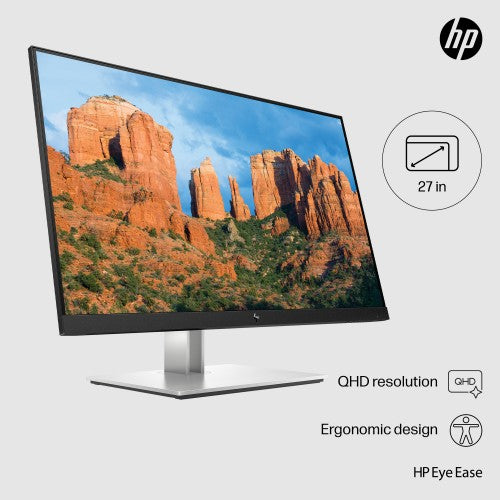 9VG82AA#ABU | HP E-Series E27q G4 QHD Monitor