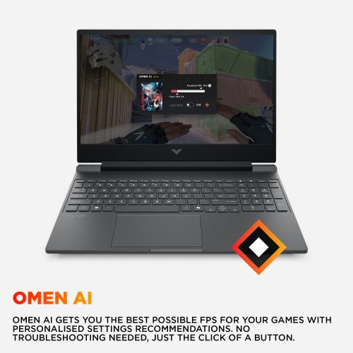 C09K1EA#ABU | HP Victus Gaming 15-fa2007na Intel Core 7 240H Laptop 39.6 cm (15.6") Full HD 24 GB DDR5-SDRAM 1 TB SSD NVIDIA GeForce RTX 5060 Wi-Fi 6 (802.11ax) Windows 11 Home Black