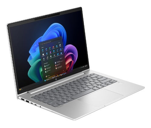 HP ProBook 4 G1q Next Gen AI PC Wolf Pro Security Edition Copilot+ PC Snapdragon X1-26-100 Laptop 35.6 cm (14") WUXGA 16 GB LPDDR5x-SDRAM 512 GB SSD Wi-Fi 7 (802.11be) Windows 11 Pro Silver