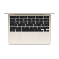 Apple MacBook Air Apple M M3 Laptop 38.9 cm (15.3") 8 GB 512 GB SSD Wi-Fi 6E (802.11ax) macOS Sonoma Beige