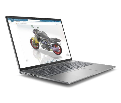 HP E0EU5EA laptop Copilot+ PC Intel Core Ultra 7 356H 40.6 cm (16") 2.5K 32 GB DDR5-SDRAM 1 TB SSD Wi-Fi 7 (802.11be) Windows 11 Pro AI Workstation, AI PC Silver