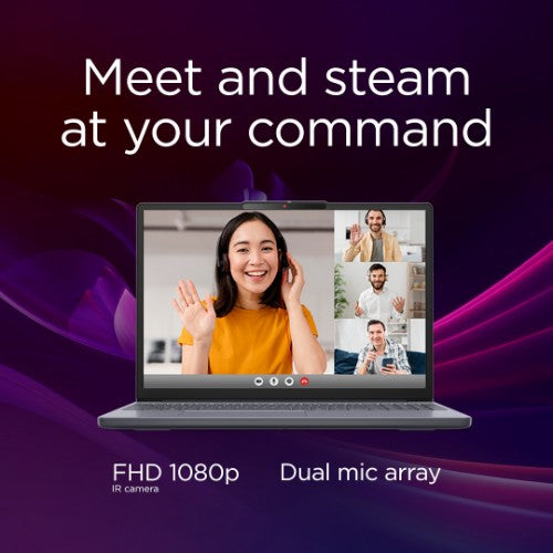 83KD000TUK | Lenovo IdeaPad Slim 3 15IRU10 Intel Core 3 100U Laptop 38.9 cm (15.3") WUXGA 8 GB DDR5-SDRAM 256 GB SSD Wi-Fi 7 (802.11be) Windows 11 Home English Grey