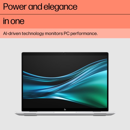 A26T7EA#ABU | HP Elite x360 1040 G11 Intel Core Ultra 7 155H Hybrid (2-in-1) 35.6 cm (14") Touchscreen 2.8K 32 GB LPDDR5x-SDRAM 1 TB SSD Wi-Fi 7 (802.11be) Windows 11 Pro AI PC Silver