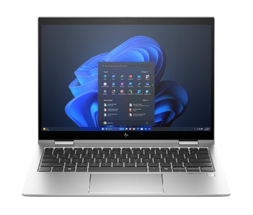 9G117ET#ABU | HP Elite x360 830 G11 Intel Core Ultra 5 125U Hybrid (2-in-1) 33.8 cm (13.3") Touchscreen WUXGA 16 GB LPDDR5x-SDRAM 512 GB SSD Wi-Fi 6E (802.11ax) Windows 11 Pro AI PC Silver