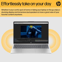HP 15-fc0051na AMD Ryzen™ 7 5825U Laptop 39.6 cm (15.6") Full HD 16 GB DDR4-SDRAM 512 GB SSD Wi-Fi 6 (802.11ax) Windows 11 Home Silver
