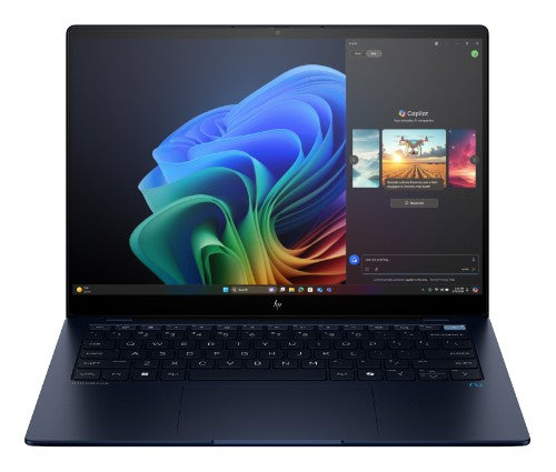 A26TLEA#ABU | HP EliteBook Ultra G1q AI PC Copilot+ PC Snapdragon X1E-78-100 Laptop 35.6 cm (14") Touchscreen 2.2K 16 GB LPDDR5x-SDRAM 1 TB SSD Wi-Fi 6E (802.11ax) Windows 11 Pro Blue