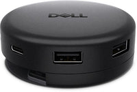 DELL DA326 Wired USB 3.2 Gen 1 (3.1 Gen 1) Type-C Black