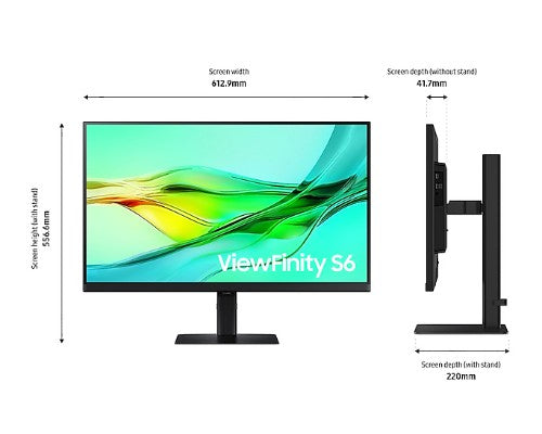 LS27D600UAUXXU | Samsung LS27D600UAU computer monitor 68.6 cm (27") 2560 x 1440 pixels Quad HD Black
