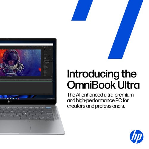B11MMEA#ABU | HP OmniBook Ultra Flip 14-fh0008na Copilot+ PC Intel Core Ultra 5 226V Laptop 35.6 cm (14") Touchscreen 3K 16 GB LPDDR5x-SDRAM 512 GB SSD Wi-Fi 7 (802.11be) Windows 11 Home Black, Grey