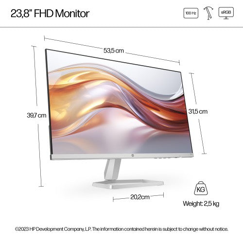 94C17AA#ABU | HP Series 5 23.8 inch FHD Monitor - 524sf