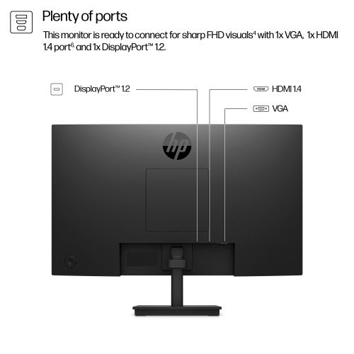 9U5J5UT#ABU | HP Series 3 Pro 23.8 inch FHD Monitor - 324pf